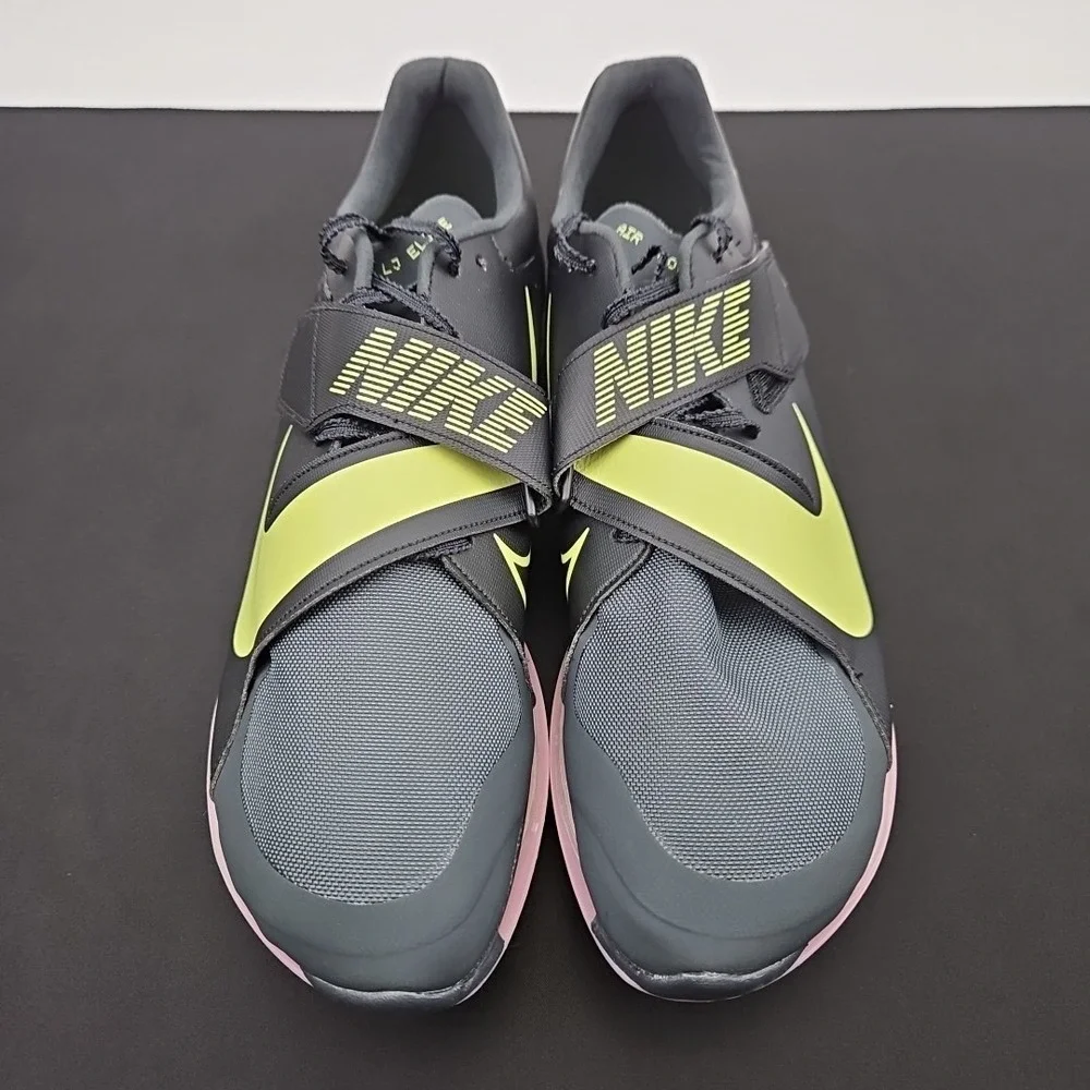 Nike Air‎ Zoom LJ Elite Black Anthracite Track Spikes Mens Size 12.5 CT0079-001